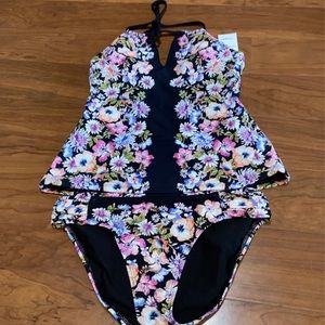 Kenneth Cole tankini Swimsuit Sef